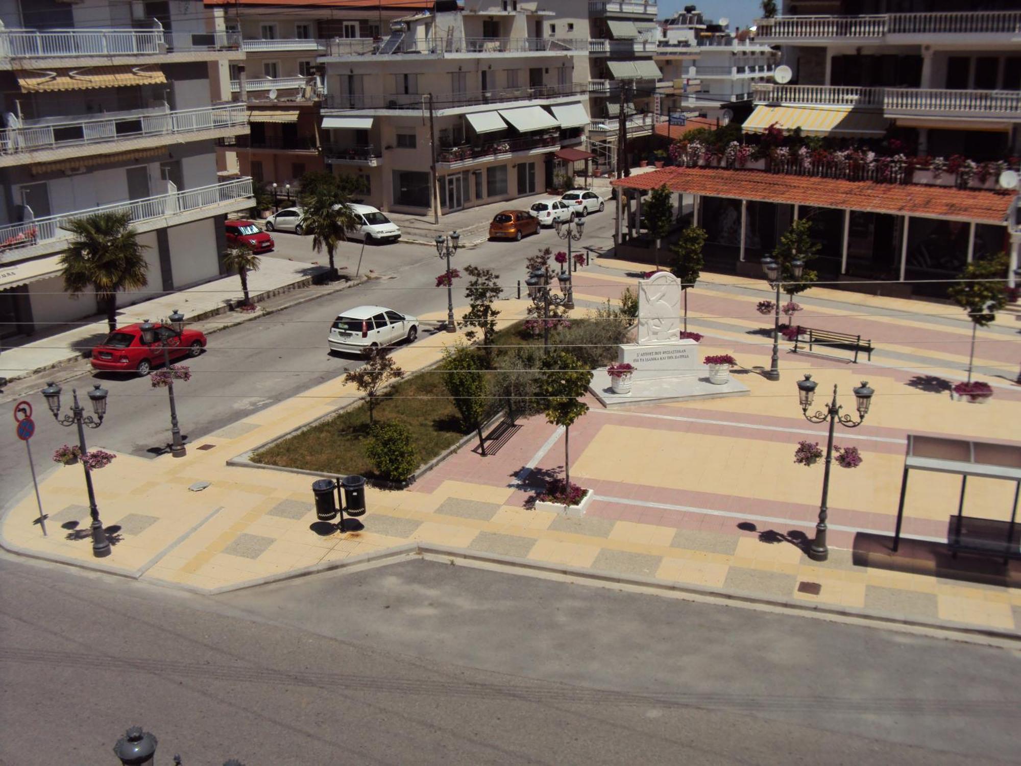 Adonis Apartments Paralía Exteriör bild